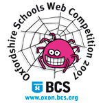 BCS Oxfordshire Schools Web Competition 2007 Logo